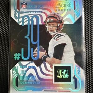2023 Score Top 100 Joe Burrow #30 Bengals Insert